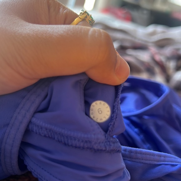 Lululemon All Day Breeze Bra - Blazer Blue - Picture 3 of 3